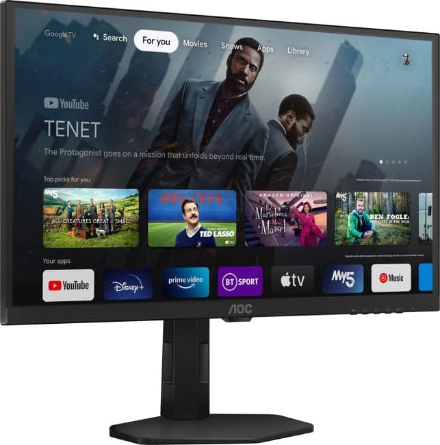 27 AOC Q27G4XY Black (VA, 2560x1440, 180Hz, 0.3 ms, 178°/178°, 450 cd/m, 80M:1, 2xHDMI 2.0, DisplayPort 1.4, Pivot)