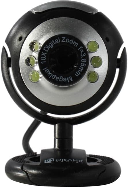 OKLICK <OK-C8825 Black> Web-Camera (USB2.0, 640x480, микрофон) <1455943>