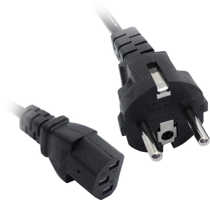 ExeGate PC-1S <ES280992RUS> Кабель компьютер - розетка 220V 1м Европейский стандарт
