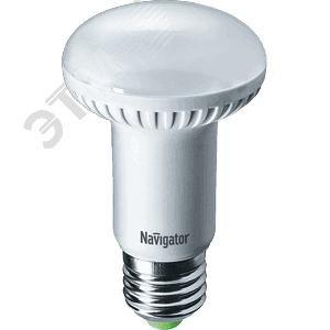 Navigator Group 18587 Лампа светодиодная зеркальная LED ЗК 8вт E27 R63 теплая (94260 NLL-R)