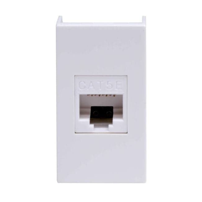 Розетка DKC 45038 компьютерная RJ45/8P8C кат.5е, 1 модуль, белая (разъем про-ва Hyperline), "Viva"