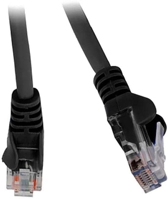 LAN-PC45/U5E-2.0-BK Патч-корд LANMASTER LSZH UTP кат.5e, 2.0 м, черный