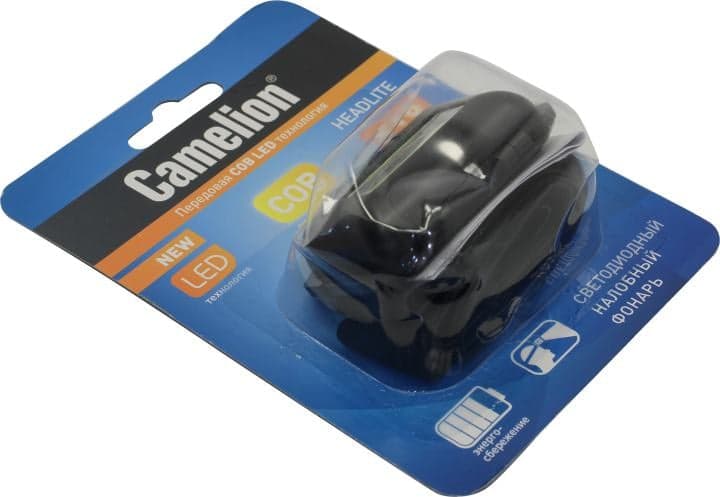 Фонарь Camelion <LED5355> (налобный, 1 светодиод, 3xAAA)