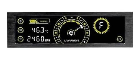 LAMP-CR430BY Панель управления вентиляторами Lamptron Fan Controller CR430-Yellow