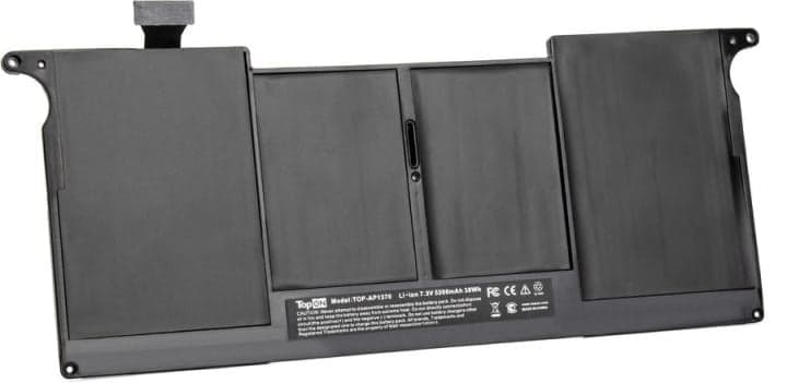 TopON TOP-AP1370 Apple MacBook Air 11" Series. 7.3V 4680mAh 35Wh. PN: A1370
