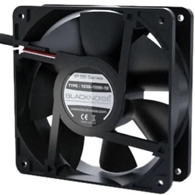 1238-20-24 Вентилятор промышленный Noiseblocker IP55 Serie 1238-20-24, 120x120x38 мм, 2000 об/мин, 35 дБА, напр. 24В