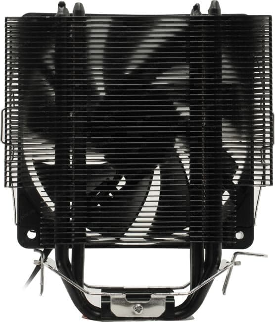 Exegate EX286299RUS Кулер Dark Magic EXX400-PWM (Al+Cu, черное покрытие, 4 тепл.трубки, LGA775/1150/1151/1155/1156/1200/1700/AM2/AM2+/AM3/AM3+/AM4/FM1/FM2/754/939/940, TDP 140W, Fan 120mm, PWM, 1200-2