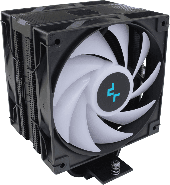 Deepcool <R-AG400-BKADMP-G-1> AG400 DIGITAL PLUS (115x/1200/1700/AM4/AM5, 31.6дБ,500-2100об/мин,Al+тепл.трубки)
