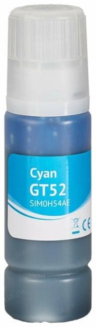 SIM0H54AE Чернила Sakura M0H54AE (№GT52 Cyan) для HP Ink Tank голубой, 70 мл., 8000 к.