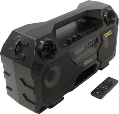 Колонка Ritmix SP-690B Black (2x18W, USB, microSD, FM, Bluetooth 5.0, ПДУ, Li-Pol)