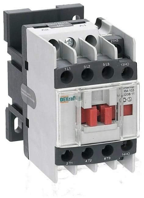 Контактор DEKraft 22113DEK 18А 220В АС3 1НО+1НЗ