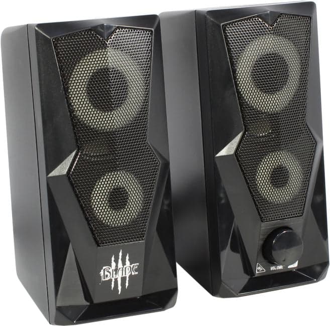 Колонки QUMO Blade AS001 <24285> (2x2.5W, питание от USB)