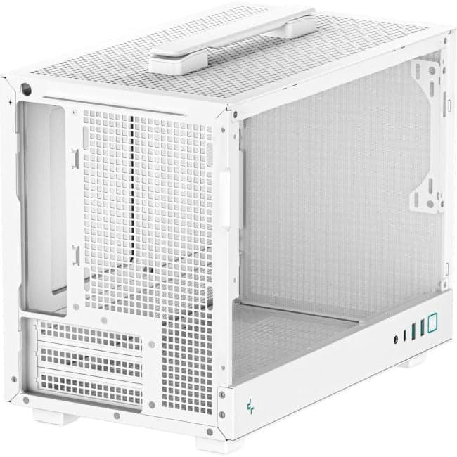 Minitower Deepcool CH160 WH <R-CH160-WHNGI0-G-1> White Mini-ITX без БП