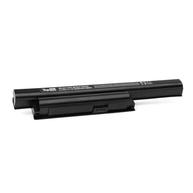 TopON TOP-BPS22-NOCD Sony Vaio 11.1V 4400mAh 49Wh. PN: VGP-BPS22A, BPS22.