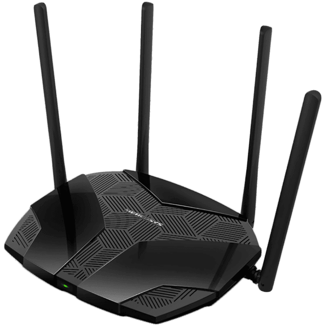 Mercusys <MR80X> Wireless Router (3UTP 1000Mbps, 1WAN, 802.11a/b/g/n/ac/ax, 2400Mbps)