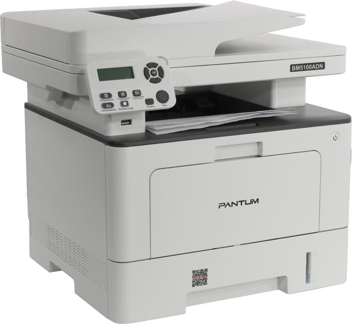 Pantum BM5100ADN (A4, 40 стр/мин, 512Mb, LCD, лазерное МФУ, USB2.0, двусторонняя печать, сетевой, DADF)