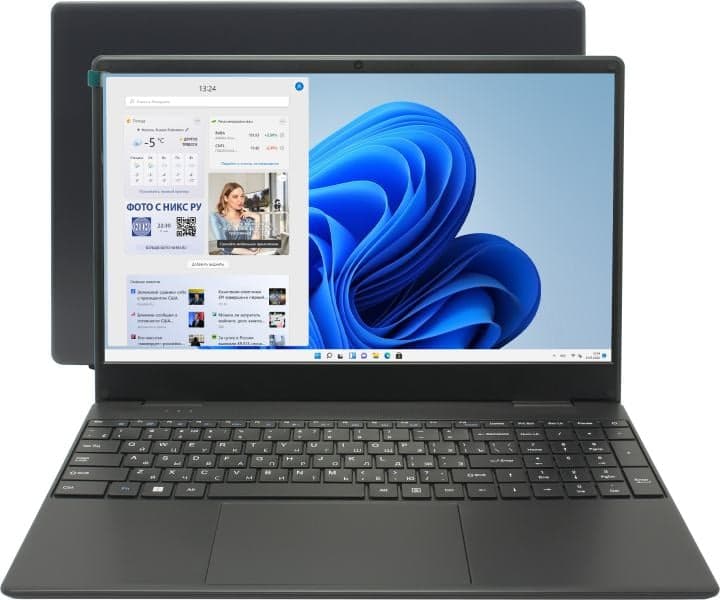 HIPER WorkBook <U26-15FII5103R16S5WPG> i5 1030NG7/16/512SSD/WiFi/BT/Win11Pro/15.6"
