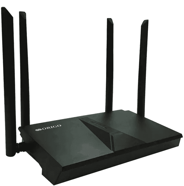 OWR1830AXG/A1A ORIGO Двухдиапазонный Wi-Fi 6 маршрутизатор AX1800, 1x1000Base-T WAN, 3x1000Base-T LAN, 4 внешние антенн