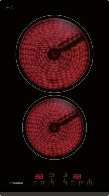 Варочная поверхность Hyundai HHE 3251 BG черный