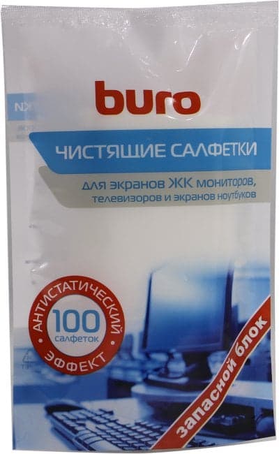 Buro <BU-Zscreen> Чистящие салфетки для экранов