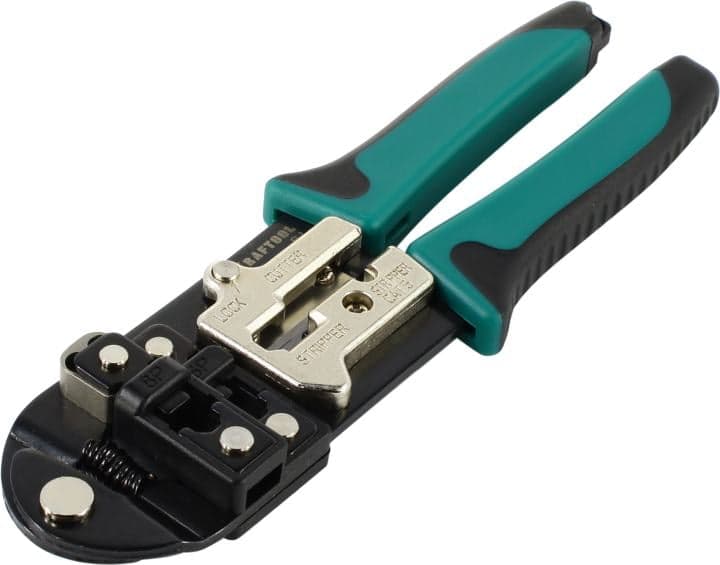 KRAFTOOL <22699> Инструмент для обжима коннекторов RJ-45/12/11