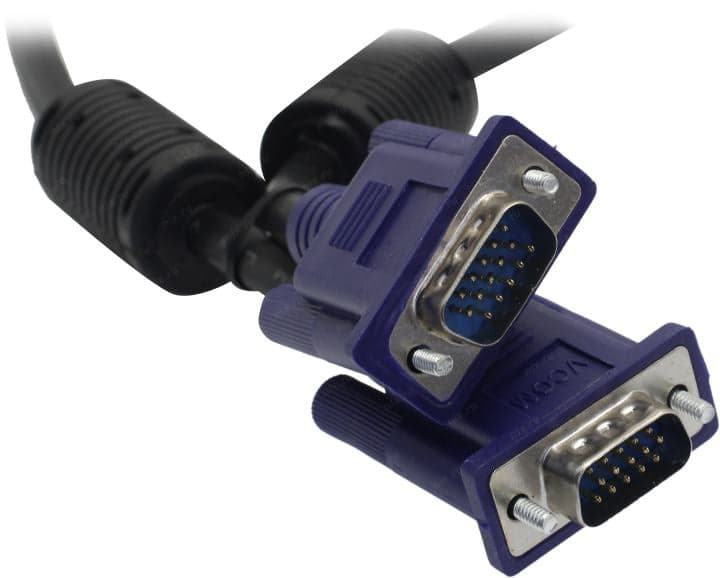VCOM <VVG6448-3м> Кабель монитор - SVGA card (15M -15M) 3м 2 фильтра