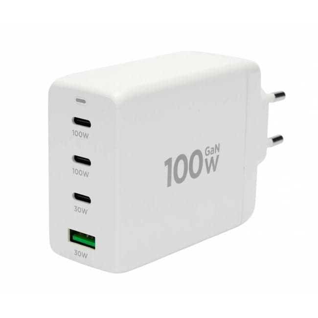 Cablexpert <MP3A-PC-66> Зарядное устройство USB (Вых. DC5/9/12/15/20V, 100W, USB, 3xUSB-C)