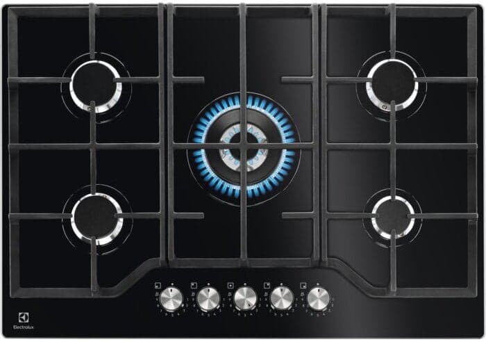 Газовая варочная поверхность Electrolux KGG75362K черный