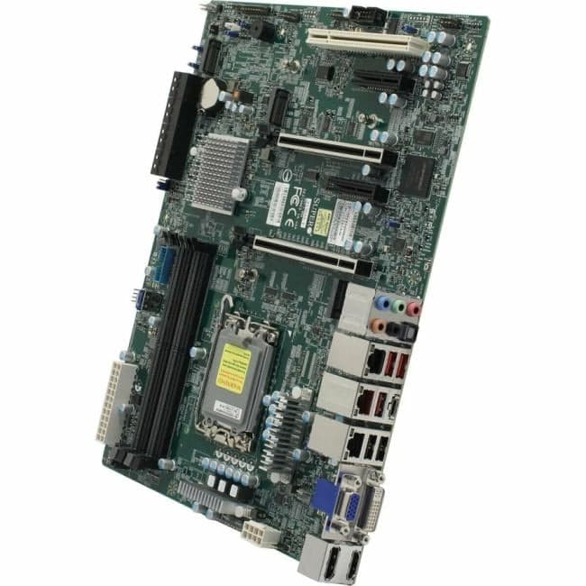 SuperMicro X13SAE-F (RTL) LGA1700 <W680> 2xPCI-E DVI+HDMI+DP+Dsub 2.5GbLAN+GbLAN SATA RAID ATX 4DDR5