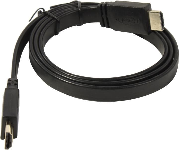 Cablexpert <CC-HDMI4F-1M> Кабель HDMI to HDMI (19M -19M) 1м ver2.0 плоский