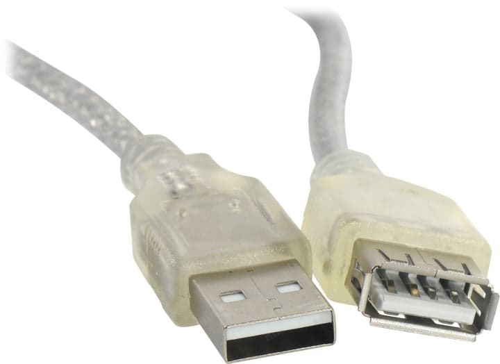 Cablexpert <CCF-USB2-AMAF-TR-0.75M> Кабель удлинительный USB 2.0 A-->A 0.75м 1 фильтр