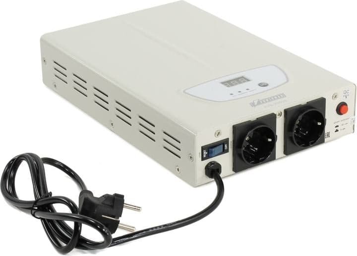 Стабилизатор Powerman AVS 2000S (вх.140-260V, вых.220V±8%, 2000VA, 2 розетки Euro)