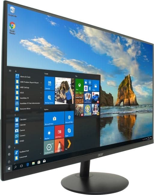 31.5" ЖК монитор Acer <UM.JS2EE.001> SA322QKbmiipx <Black> (LCD, 3840x2160, HDMI, DP)