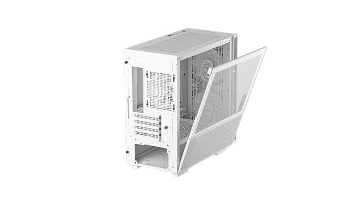Deepcool CH360 WH без БП, боковое окно (закаленное стекло), белый, mATX