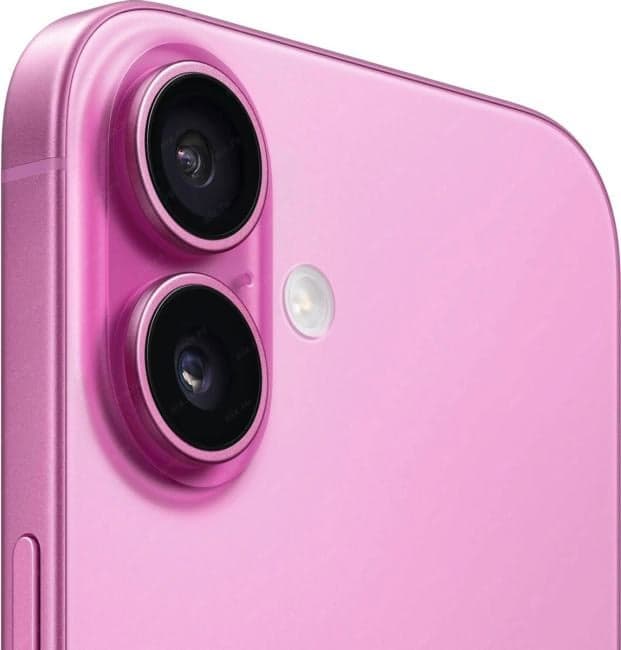 Apple iPhone 16 <MYEG3HN/A 256Gb Pink> (A18, 6.1" 2556x1179 OLED, 5G+WiFi+BT, 48+12Mpx)