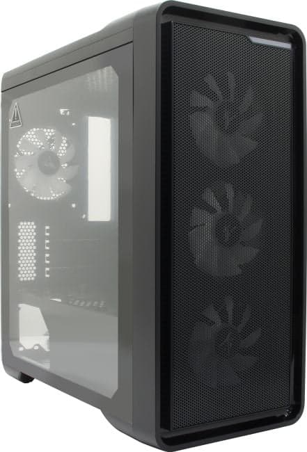 Minitower ZALMAN <M3 Plus RGB> MicroATX без БП, с окном