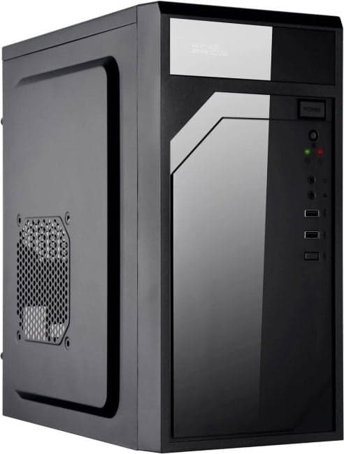 Minitower KingPrice <KPCC-MN208> Black MicroATX без БП