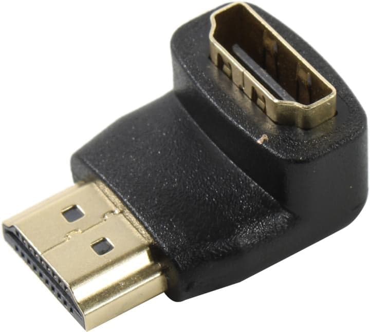 Orient <C472> Переходник HDMI 19M <-> HDMI 19F, Г-образный коннектор (вниз)