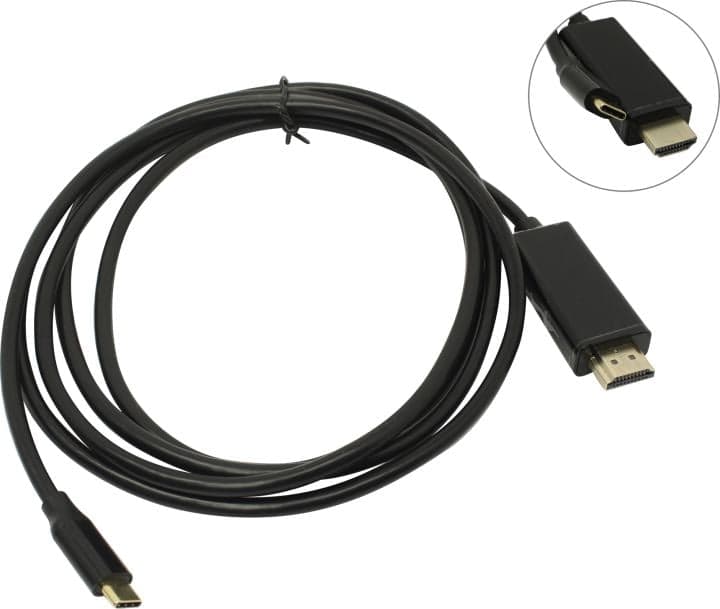 Orient <C726> Кабель-адаптер USB-C -> HDMI (M)