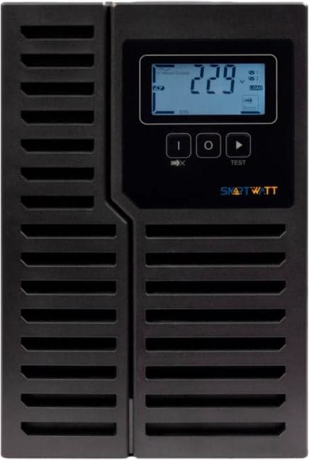 UPS XPERT 3kVA SMARTWATT ИБП Онлайн, мощность 3000/2700 ВА/Вт, напольный, LCD дисплей, управляемые розетки, IEC13 - 8 ш