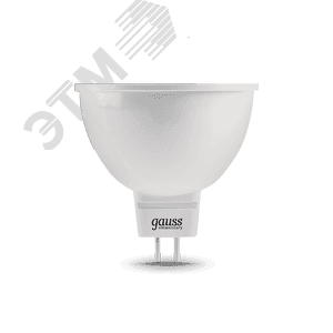 GAUSS 13517 Лампа светодиодная LED 7 Вт 530 Лм 3000К теплая GU5.3 MR16 Elementary Gauss