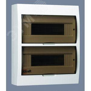 DEKraft <31013DEK> Корпус пластиковый навесной, ЩРН-П-24
