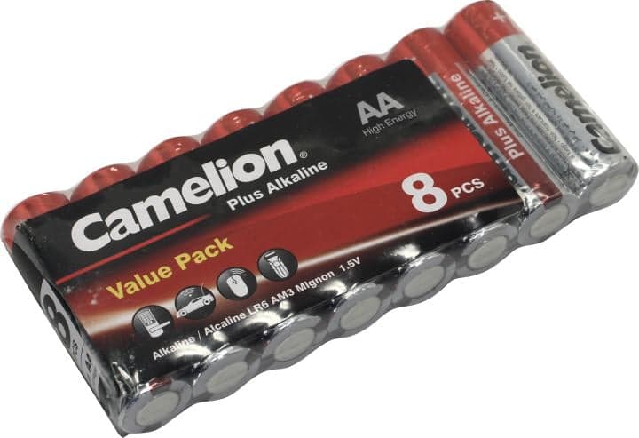 Camelion LR6-SP8, Size "AA", 1.5V, щелочной (alkaline) <уп. 8 шт>
