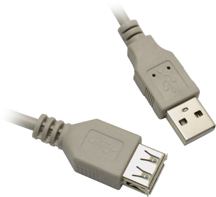 5bites <UC5011-030C> Кабель удлинительный USB 2.0 A-->A 3м