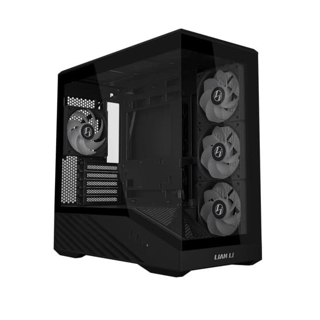 Miditower LIAN LI V100R MINI <G99.V100RMIX.R0> Black MicroATX без БП
