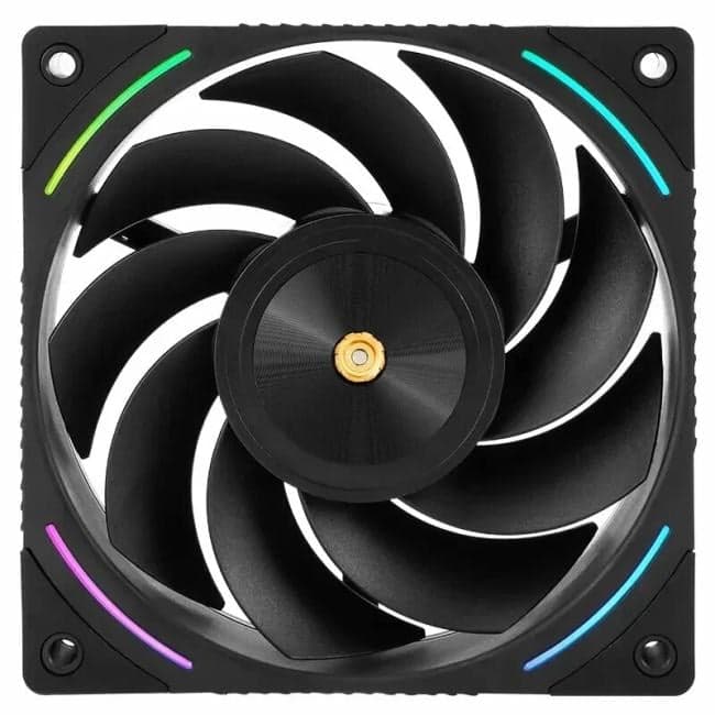 TL-K12R Вентилятор Thermalright TL-K12R, 120x120x25 мм, 2150 об/мин, 27 дБА, PWM, черный, ARGB подсветка