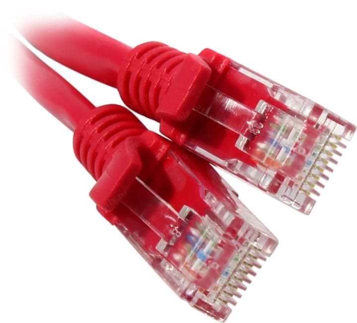 ExeGate <UTP-RJ45-RJ45-5e-2M-RD> Patch Cord UTP кат.5e, 2м, красный <EX258676RUS>