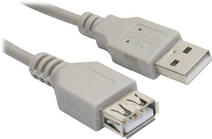 5bites <UC5011-050C> Кабель удлинительный USB 2.0 A-->A 5м