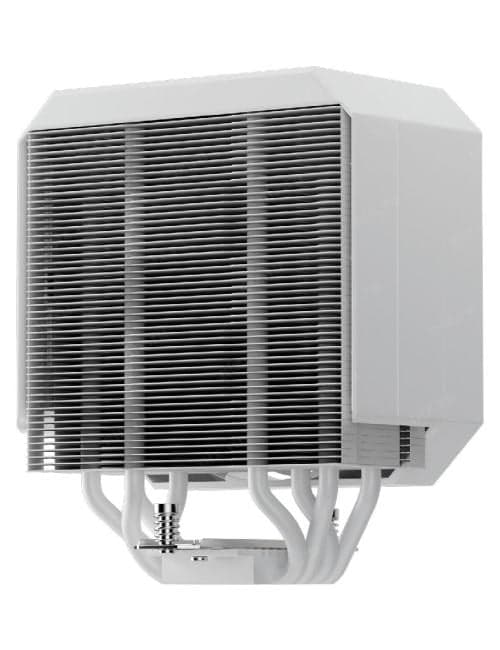 upHere UP1TC4C White ARGB / 4HPx6mm, 230W TDP, single tower, 1x120mm ARGB fan, 600-1650RPM, 68 CFM, 25dBA / UP1TC4C