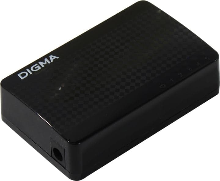 Digma <DSW-105GEV2> Неуправляемый коммутатор (5UTP 1000Mbps)